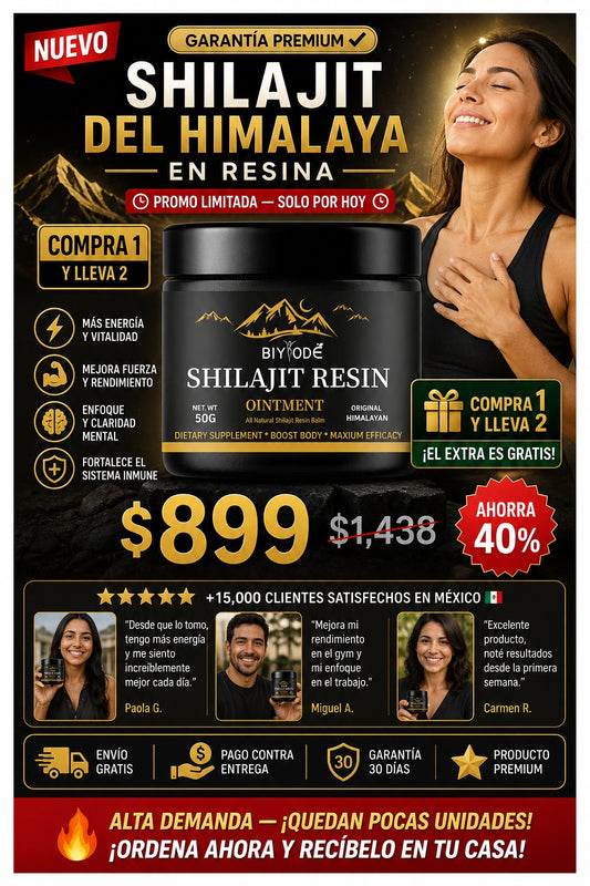 Shilajit Del Himalaya En Resina 50g - imagen 1