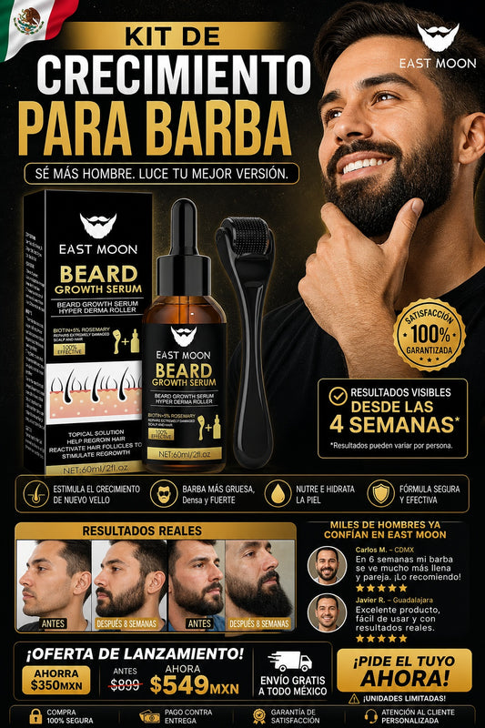 Kit De Crecimiento Para Barba - imagen 1