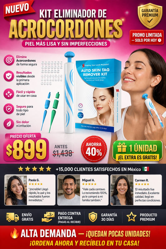 Kit Eliminador De Verrugas - imagen 1