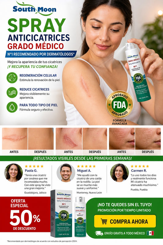 Spray Cicatrices Queloides South Moon - imagen 1