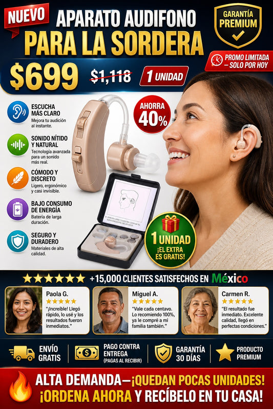 Aparato Audifono Para La Sordera - imagen 1