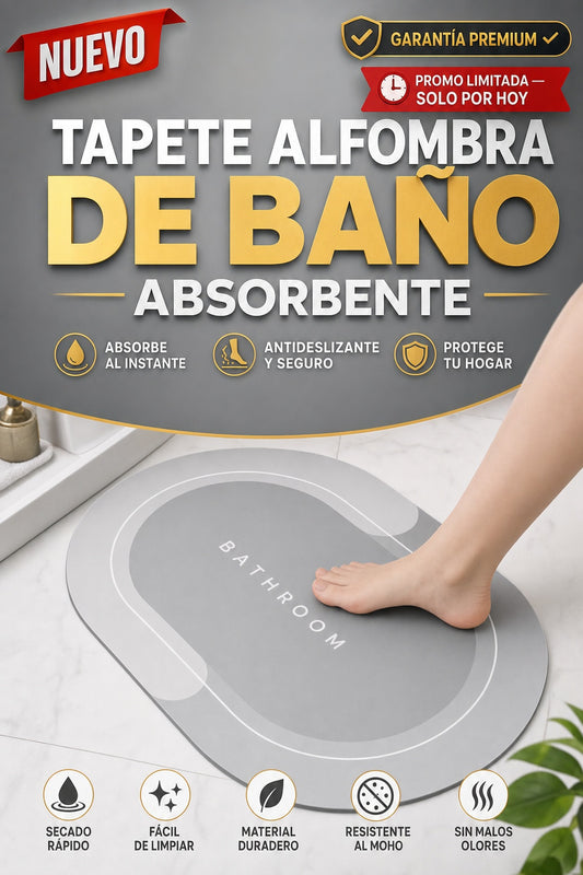 Tapete Alfombra De Bano Absorbente - imagen 1