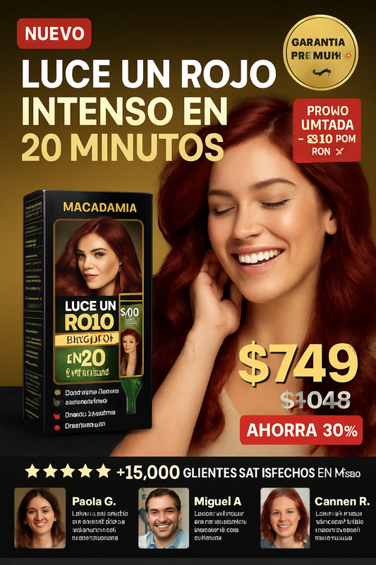 Luce Un Rojo Intenso En 20 Minutos - imagen 1