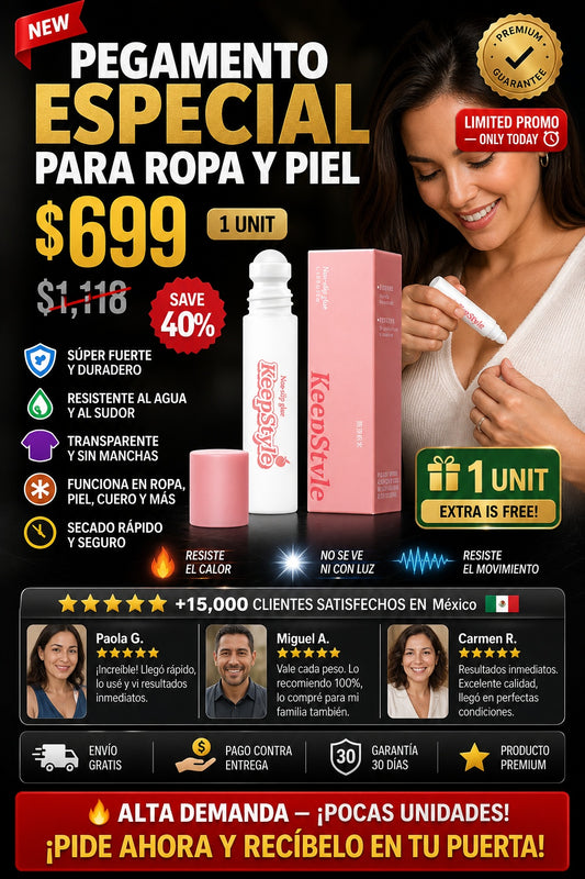 Pegamento Especial Para Ropa Y Piel - imagen 1