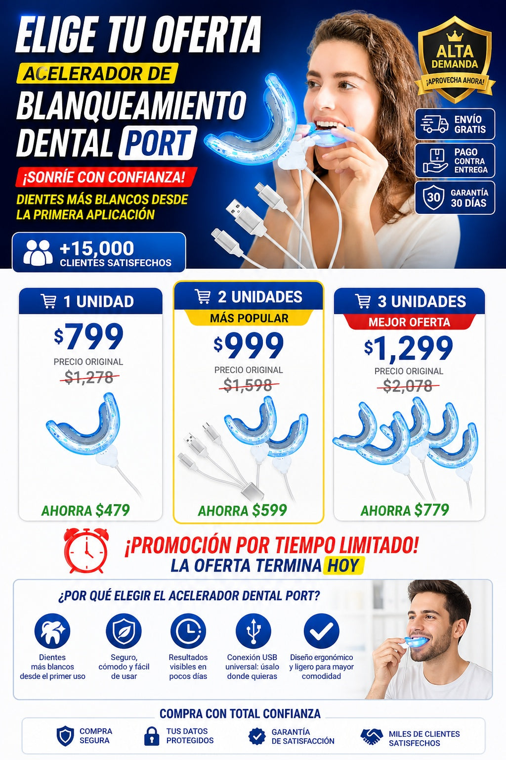 Acelerador De Blanqueamiento Dental Port - imagen 2
