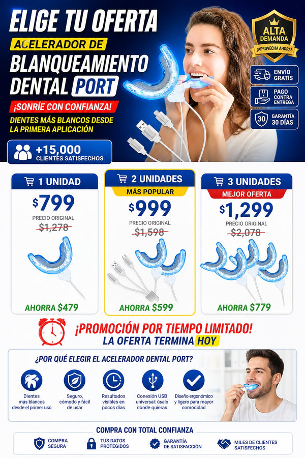 Acelerador De Blanqueamiento Dental Port - imagen 2