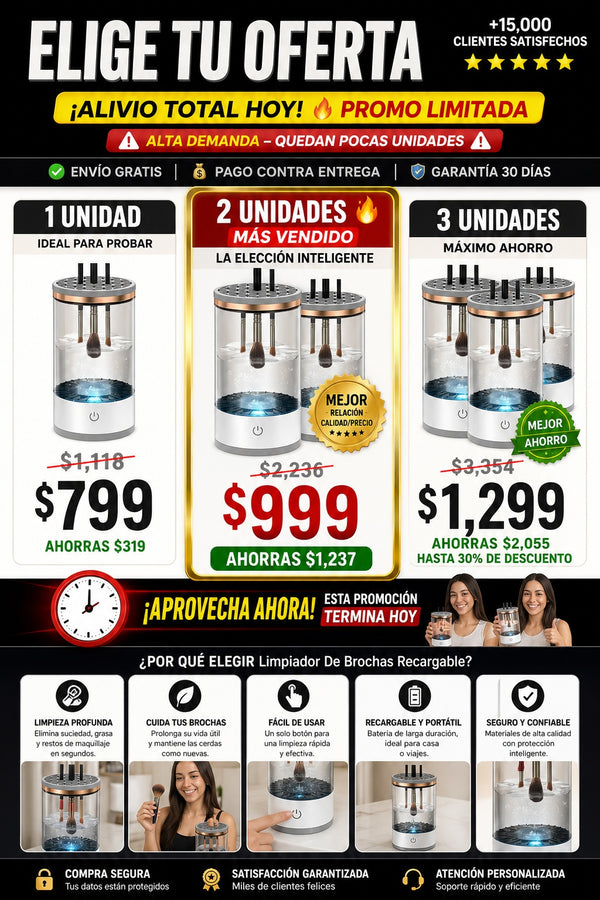 Limpiador De Brochas Recargable - imagen 2