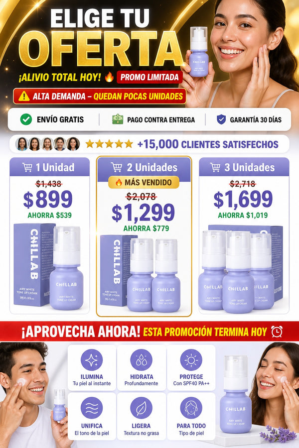 Crema Chillab Aclaradora Blanqueadora - imagen 2