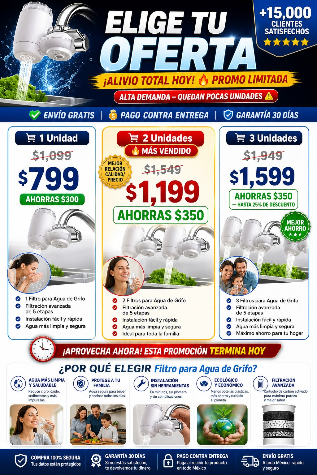 Filtro para Agua de Grifo - imagen 2