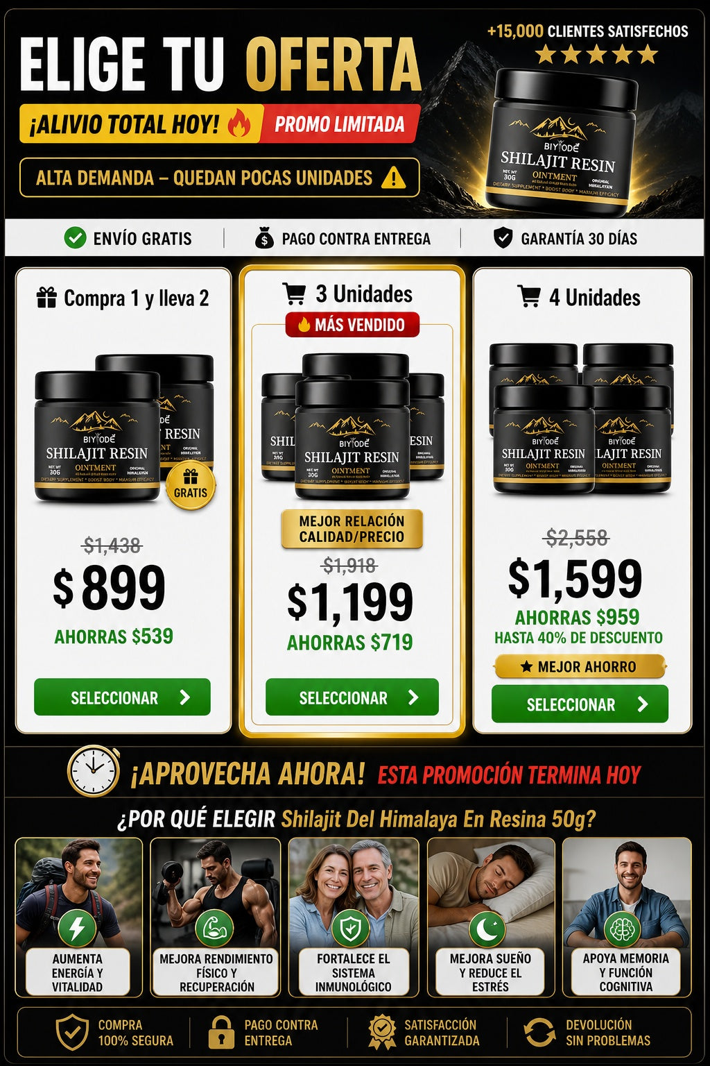 Shilajit Del Himalaya En Resina 50g - imagen 2