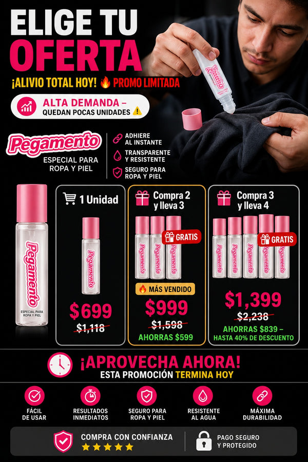 Pegamento Especial Para Ropa Y Piel - imagen 2