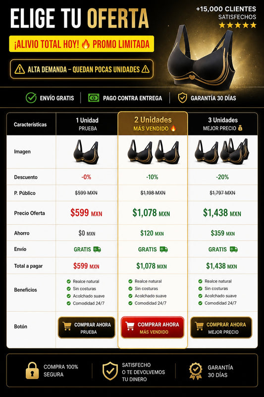 Sujetador Push-Up sin Costuras - imagen 2