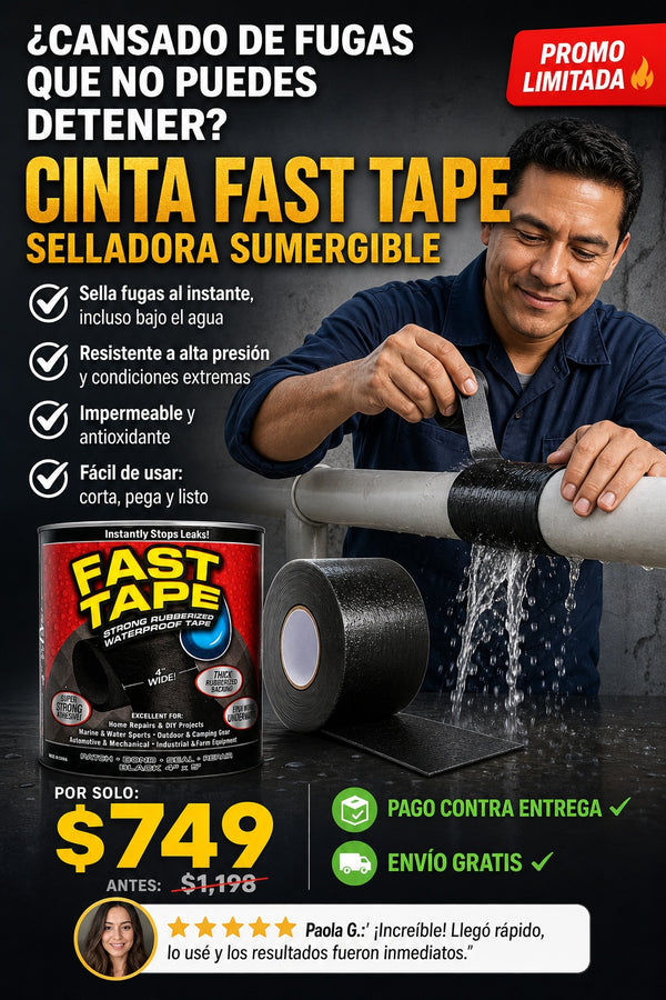 Cinta Fast Tape Selladora Sumergible - imagen 3