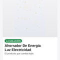 Ahorrador De Energia Luz Electricidad — solucion
