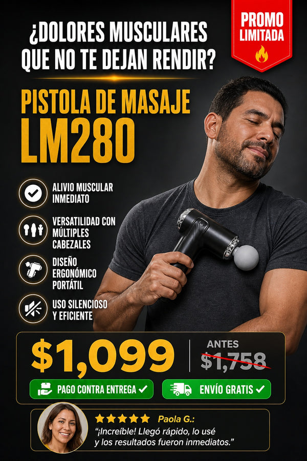Pistola De Masaje Lm280 - imagen 3