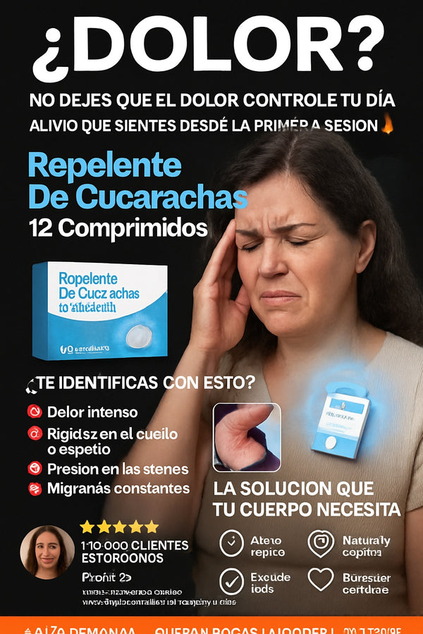 Repelente De Cucarachas 12 Comprimidos - imagen 3