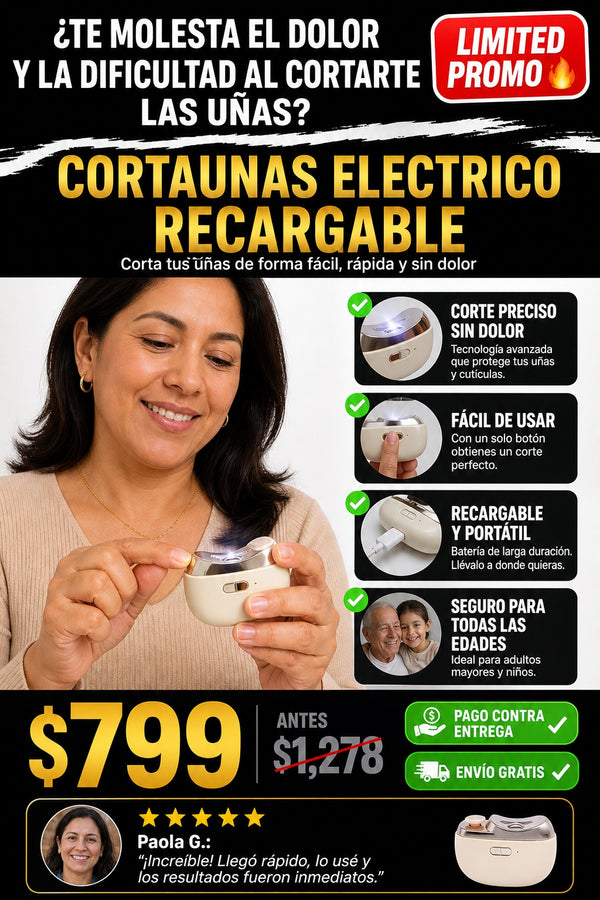 Cortaunas Electrico Recargable - imagen 3