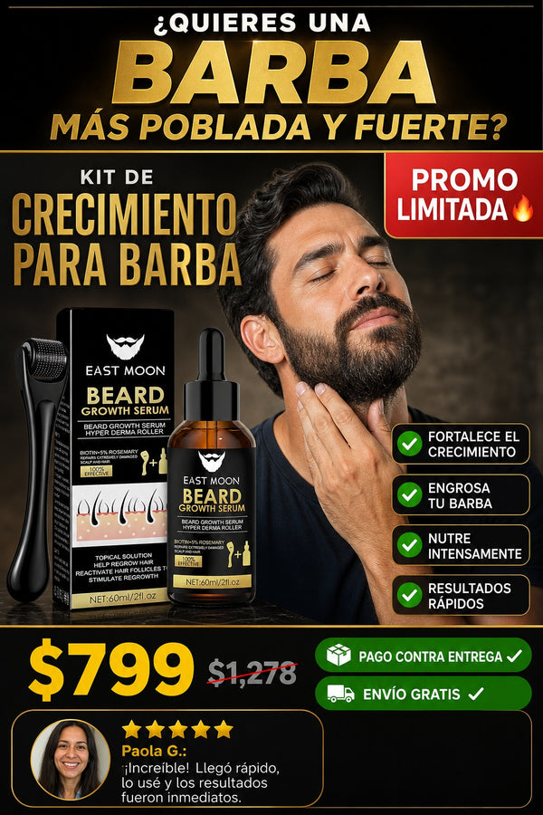 Kit De Crecimiento Para Barba - imagen 3