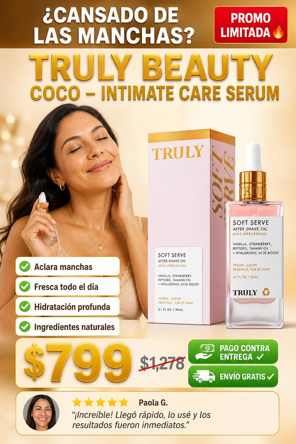 Truly Beauty Coco – Aclara Manchas y Mantén tu Zona Íntima Fresca - imagen 3