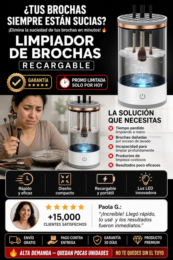 Limpiador De Brochas Recargable - imagen 3