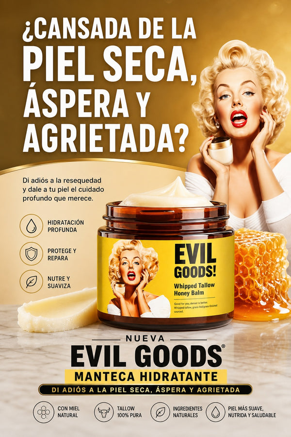 ✨ Evil Goods Manteca Hidratante – Di Adiós a la Piel Seca, Áspera y Agrietada - imagen 3