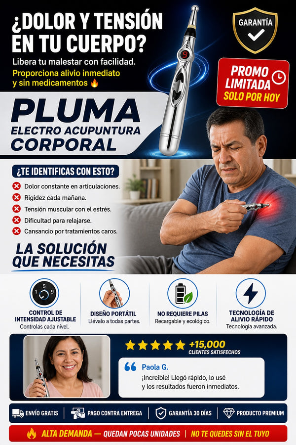 Pluma Electro Acupuntura Corporal - imagen 3
