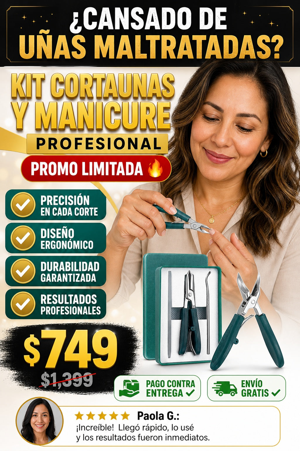 Kit Cortaunas Y Manicure Profesional - imagen 3