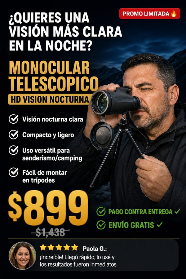 Monocular Telescopico Hd Vision Nocturna - imagen 3