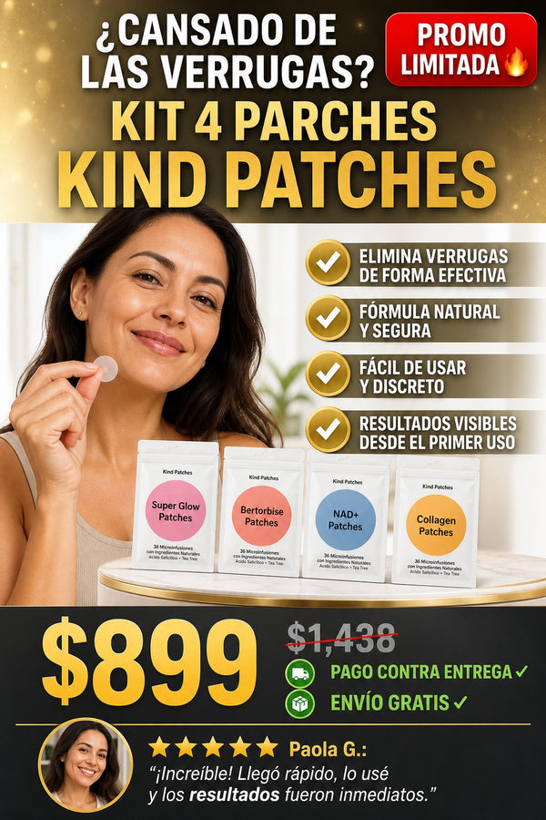 Kit 4 Parches Kind Patches - imagen 3