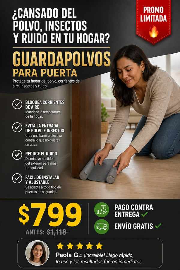 Guardapolvos Para Puerta - imagen 3