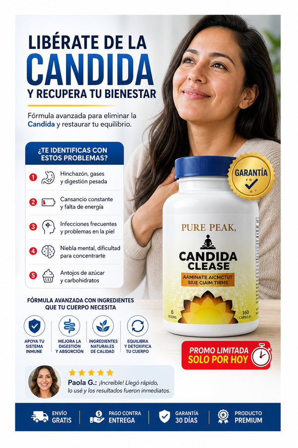 Candida Clease 160 Capsulas - imagen 3