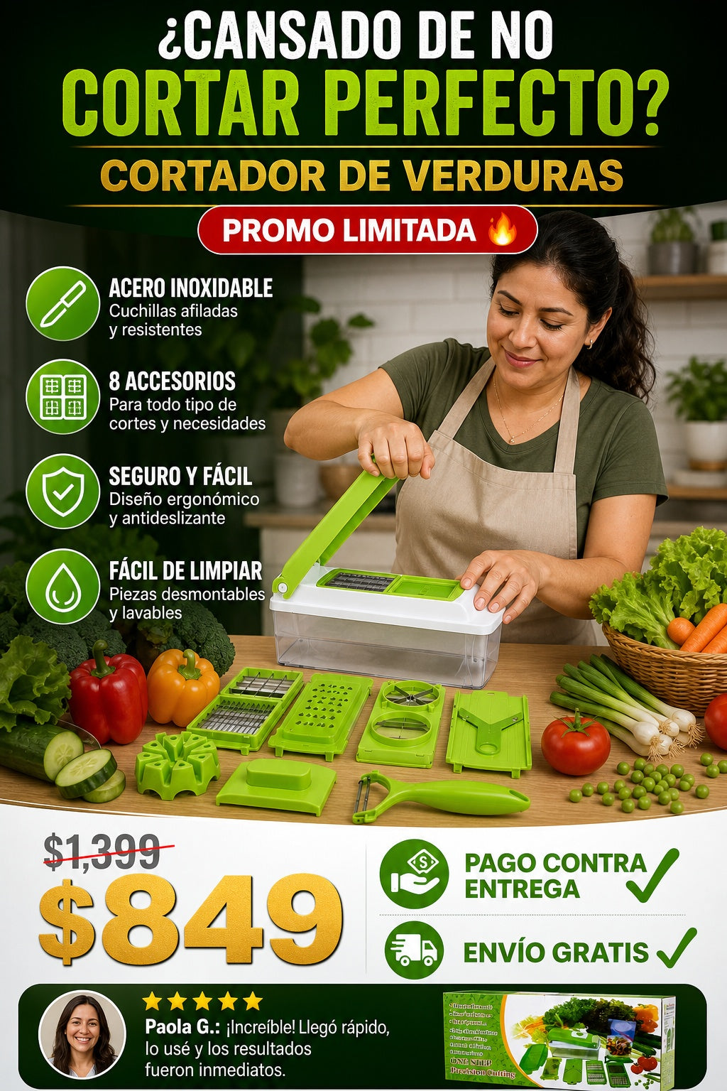 Cortador De Verduras - imagen 3