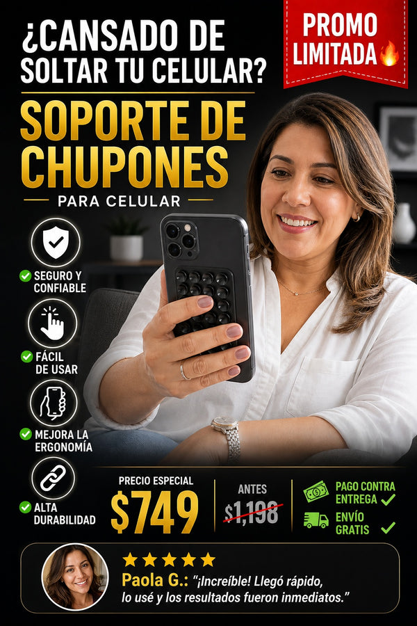 Soporte De Chupones Para Celular - imagen 3
