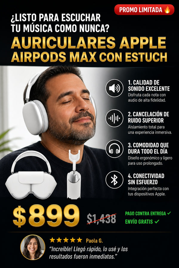 Auriculares Apple Airpods Max Con Estuch - imagen 3