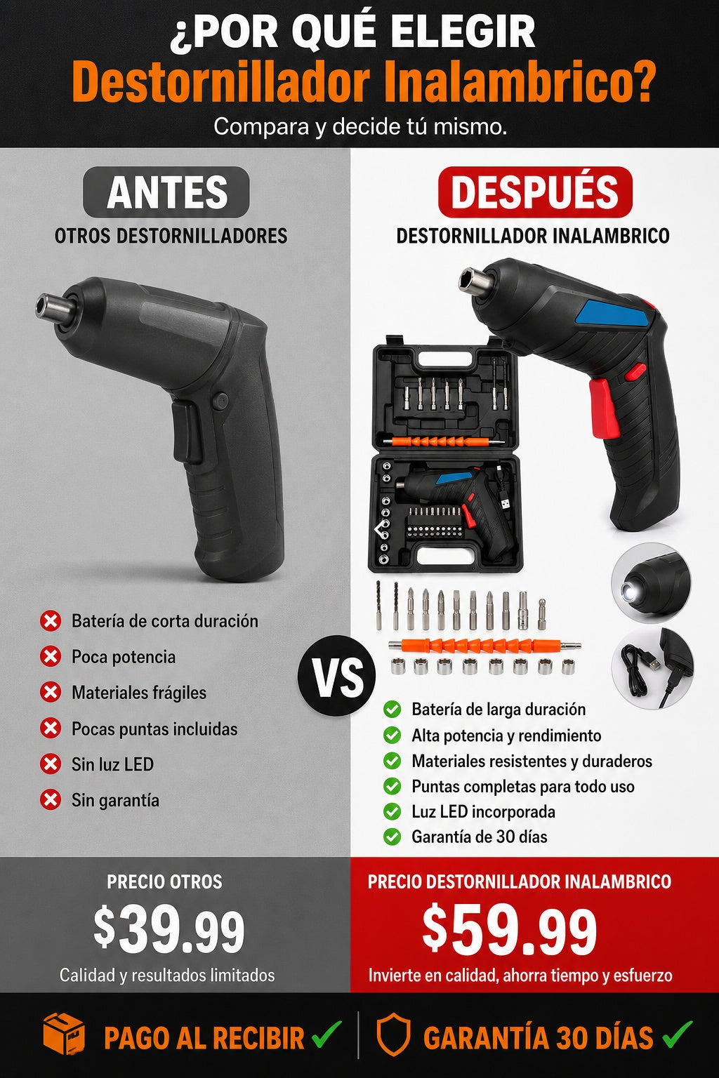 Destornillador Inalambrico - imagen 4
