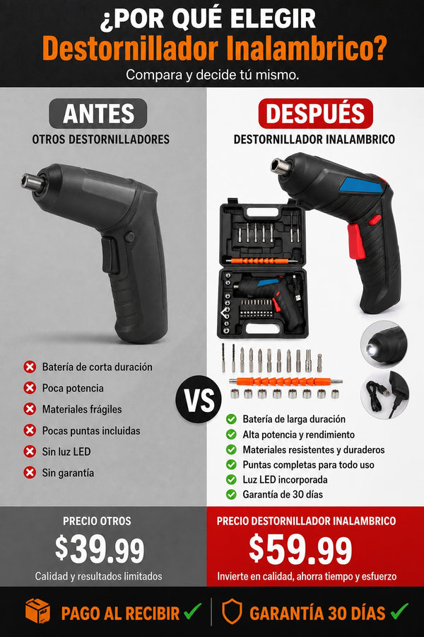 Destornillador Inalambrico - imagen 4