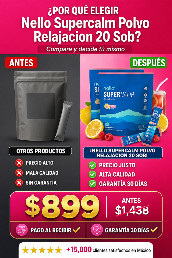 Nello Supercalm Polvo Relajacion 20 Sob - imagen 4