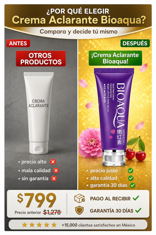Crema Aclarante Bioaqua - imagen 4
