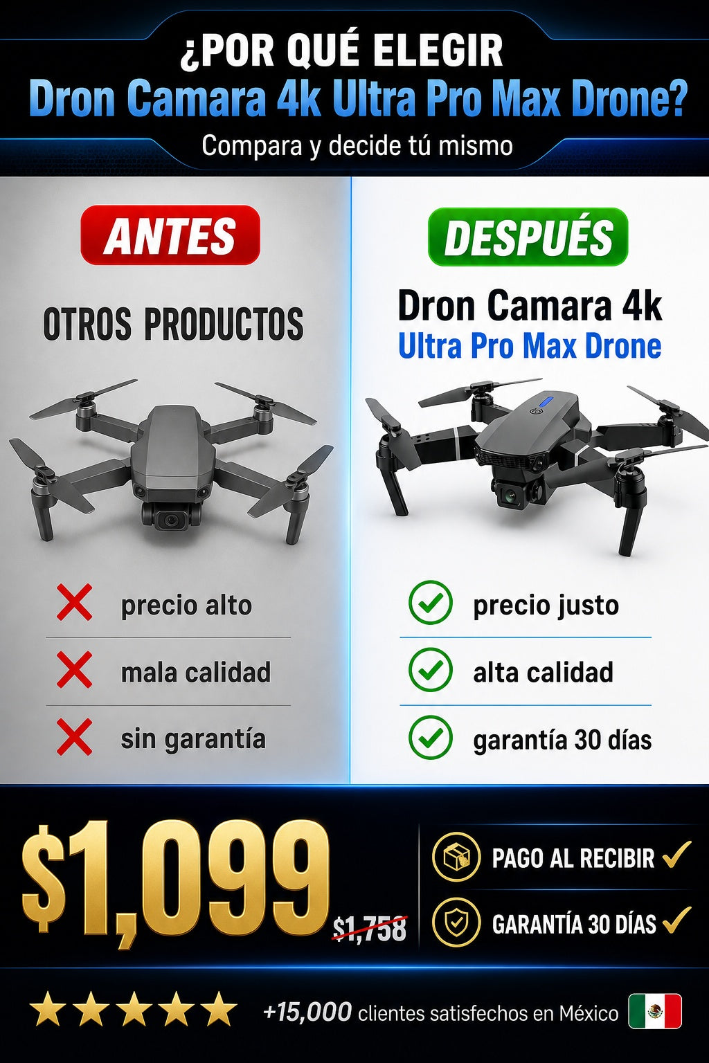 Dron Camara 4k Ultra Pro Max Drone - imagen 4