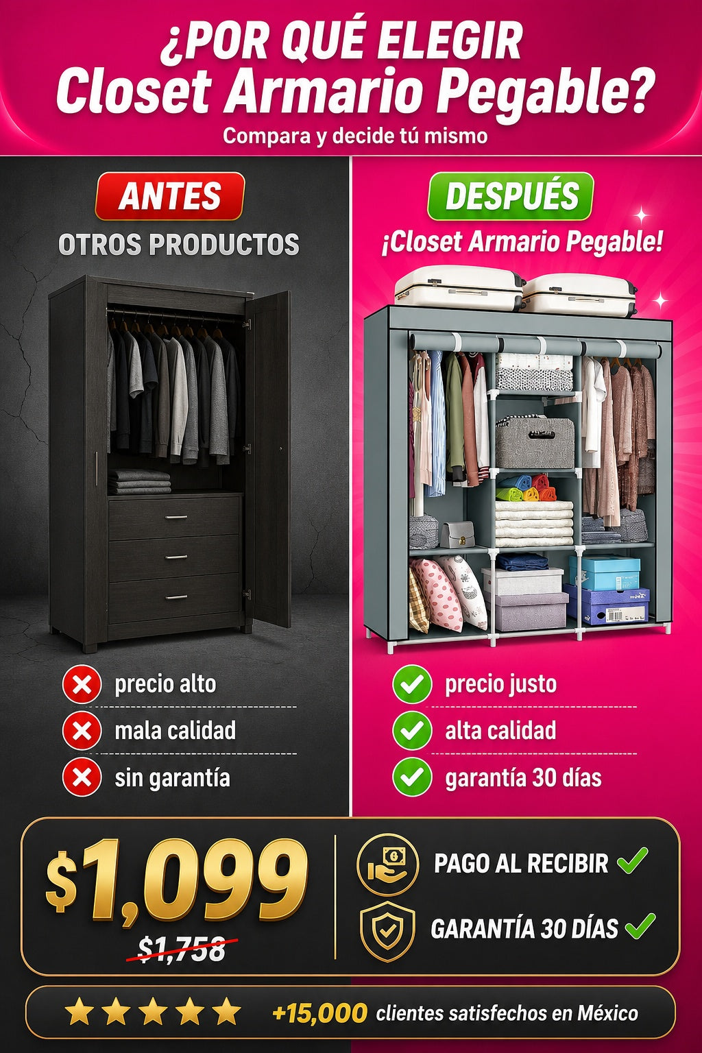 Closet Armario Pegable - imagen 4