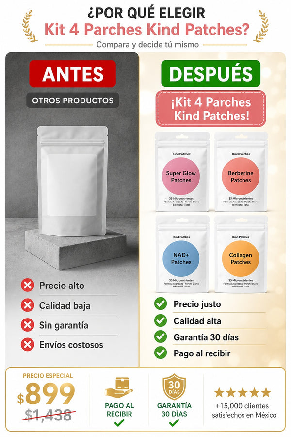 Kit 4 Parches Kind Patches - imagen 4