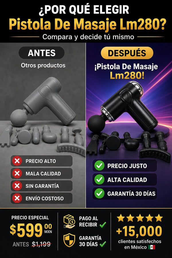 Pistola De Masaje Lm280 - imagen 4