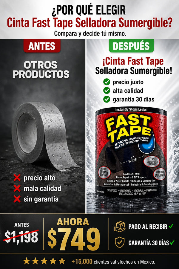 Cinta Fast Tape Selladora Sumergible - imagen 4
