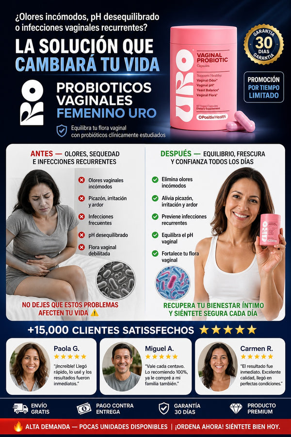 Probioticos Vaginales Femenino Uro - imagen 4