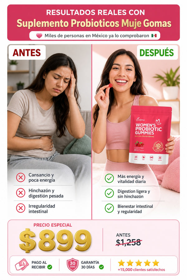 Suplemento Probioticos Muje Gomas - imagen 4