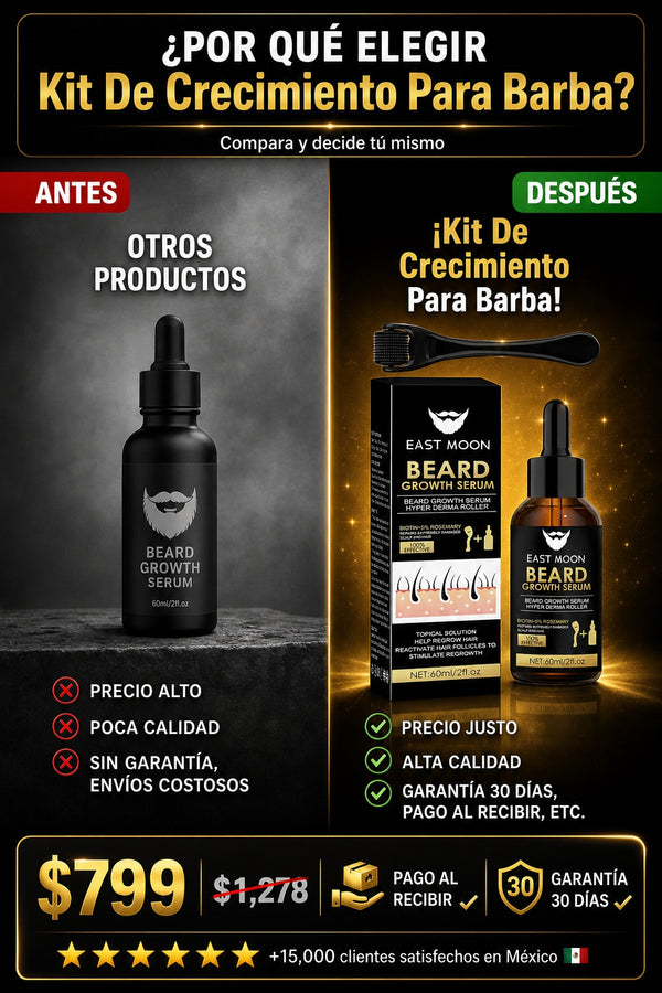 Kit De Crecimiento Para Barba - imagen 4