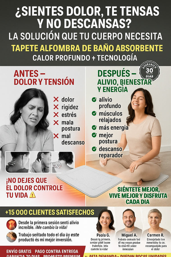 Tapete Alfombra De Bano Absorbente - imagen 4