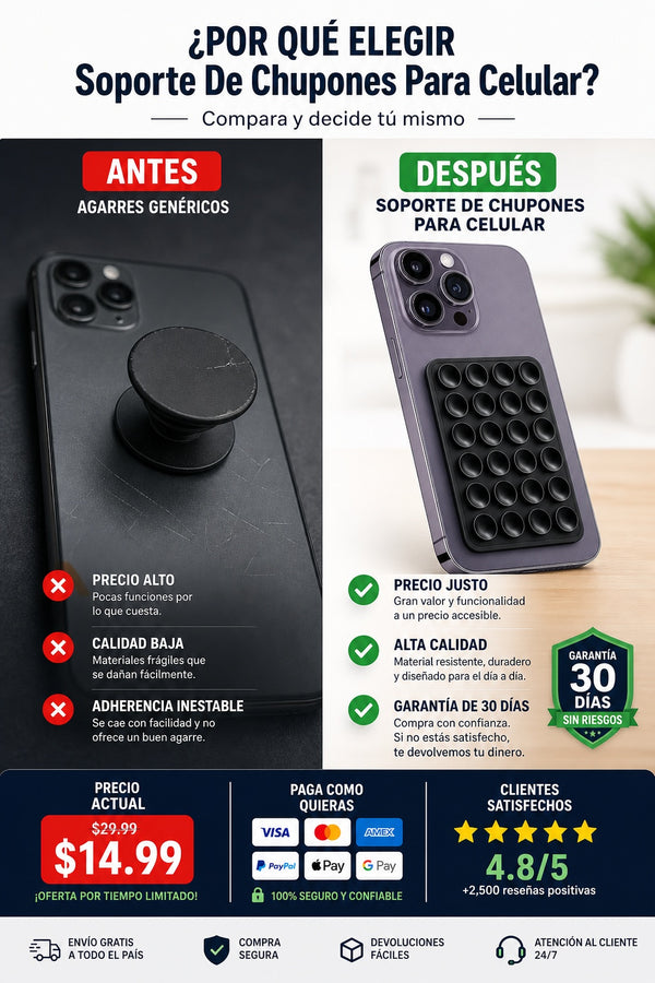 Soporte De Chupones Para Celular - imagen 4