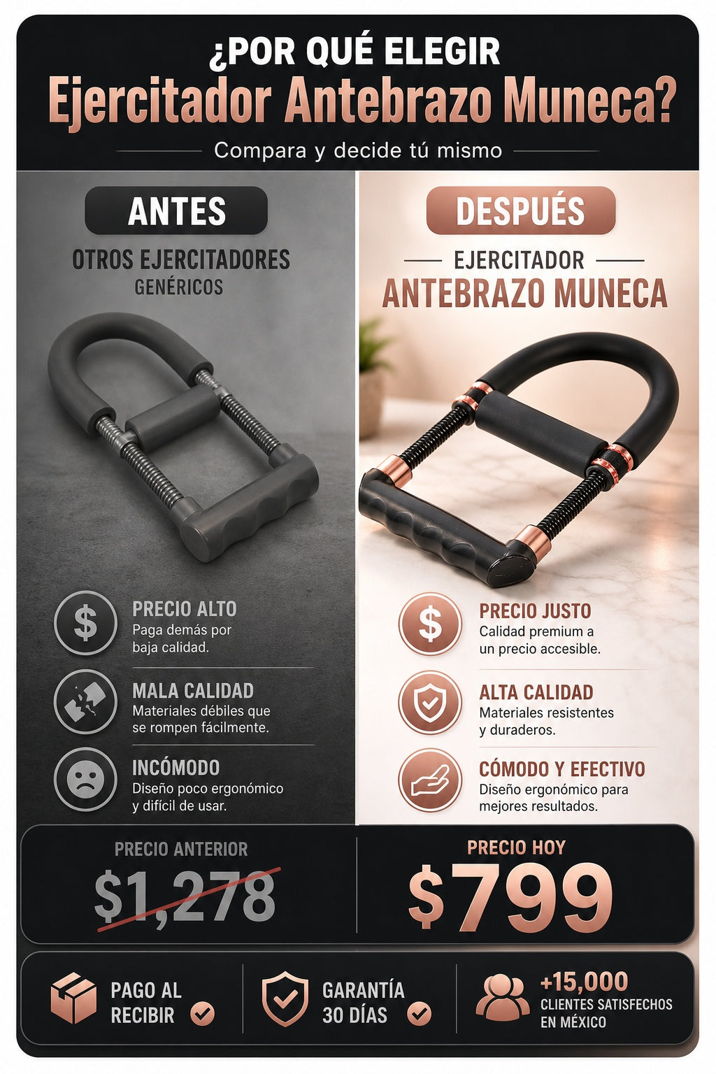 Ejercitador Antebrazo Muneca - imagen 4