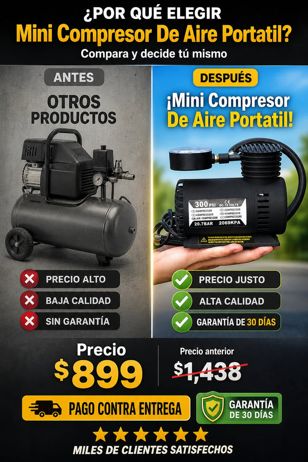 Mini Compresor De Aire Portatil - imagen 4